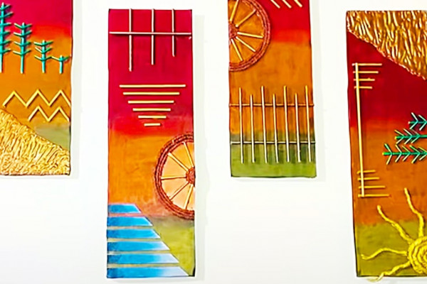 How To Make Embossed Wall Decor