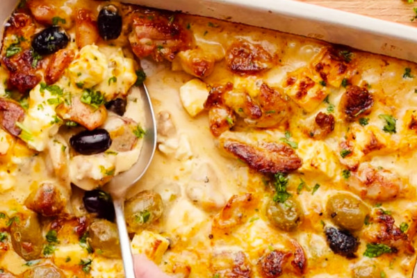 How To Make Pesto Chicken Casserole - Keto - Low-carb Recipes