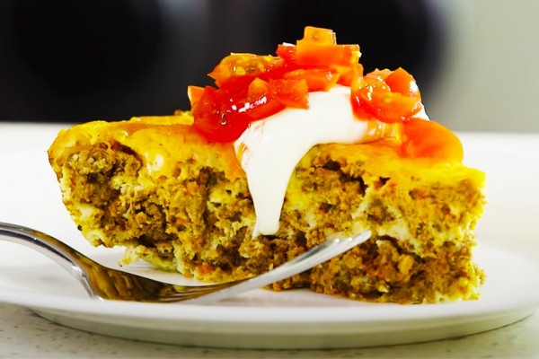 Keto Taco Pie Recipe - Low Carb Recipes