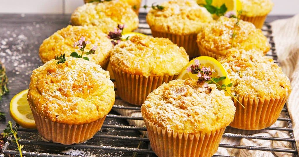 Lemon Zucchini Muffins Recipe - Healthy Dessert Recipes