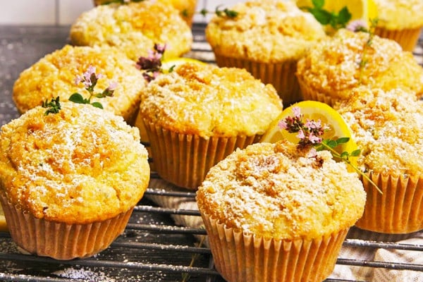 Lemon Zucchini Muffins Recipe - Healthy Dessert Recipes