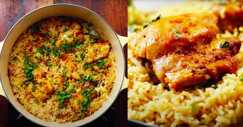 One-Pot Chicken Rice Recipe - Simple Chicken and Rice Recipes