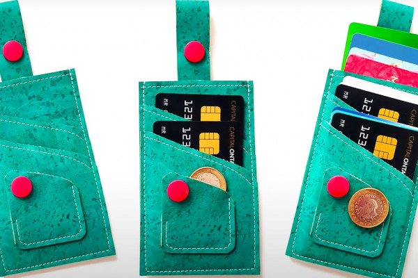 Sewing Tutorial: How To Make A Card Wallet | DIY Sewing