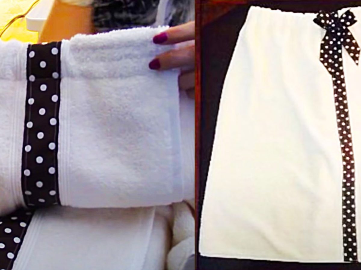 How to Make a Body Wrap Towel After a Shower: 5 Steps