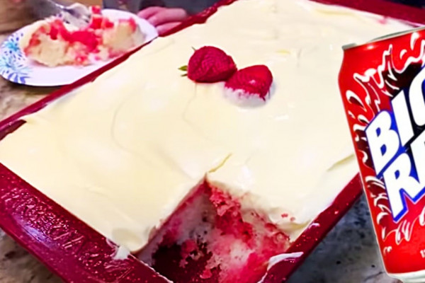 How To Make A Big Red Poke Cake With Paula Deen