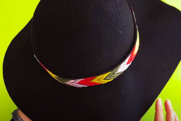 How To Make a Boho Hatband With Velcro