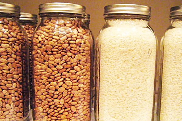How To Dry Can Beans And Rice -Prepper Tips - Canning For Food Security