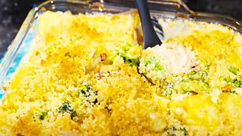 Broccoli And Cheddar Potato Bake Casserole Recipe | DIY Joy Projects and Crafts Ideas