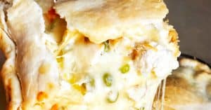 Cheesy Chicken Pot Pie Lasagna Recipe