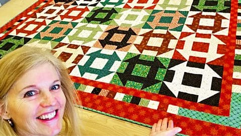 Churn And Dash Quilt With Free Pattern By Donna Jordan | DIY Joy Projects and Crafts Ideas
