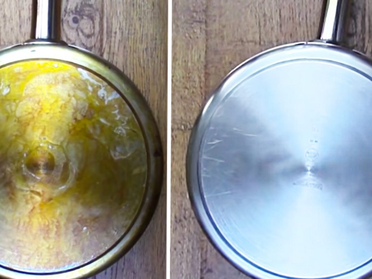 How to Clean Stainless-Steel Pans