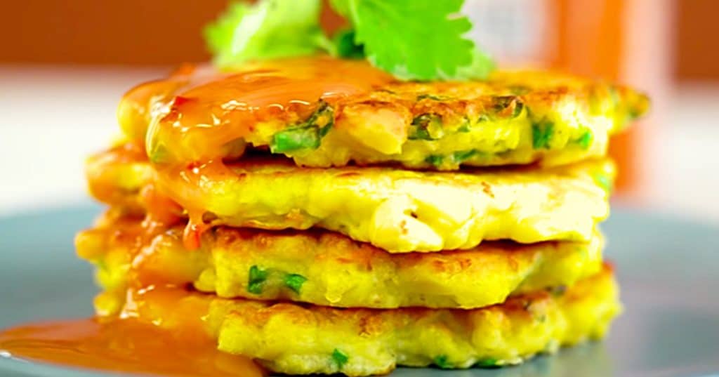 How To Make 4 Ingredient Corn Fritters - Homemade Fritters - Corn Recipe