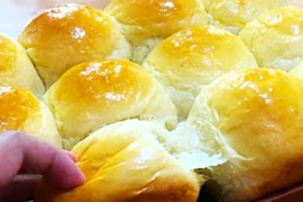 How To make No Knead Dinner Rolls - Easy Baking Ideas - Homemade Bread