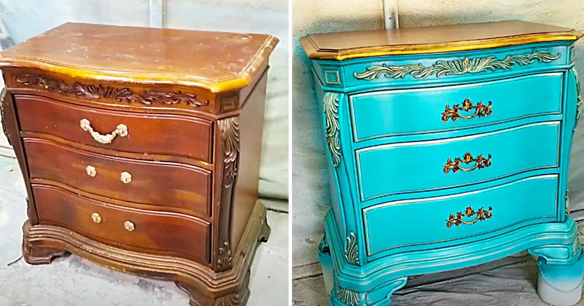 Creative $25 Furniture Makeover | DIY Joy Projects and Crafts Ideas