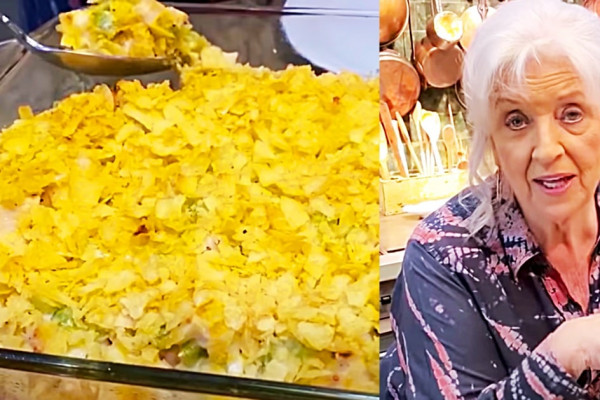 How To Make a Hot Chicken Salad Casserole - Cooking With Paula Deen - Easy Casserole