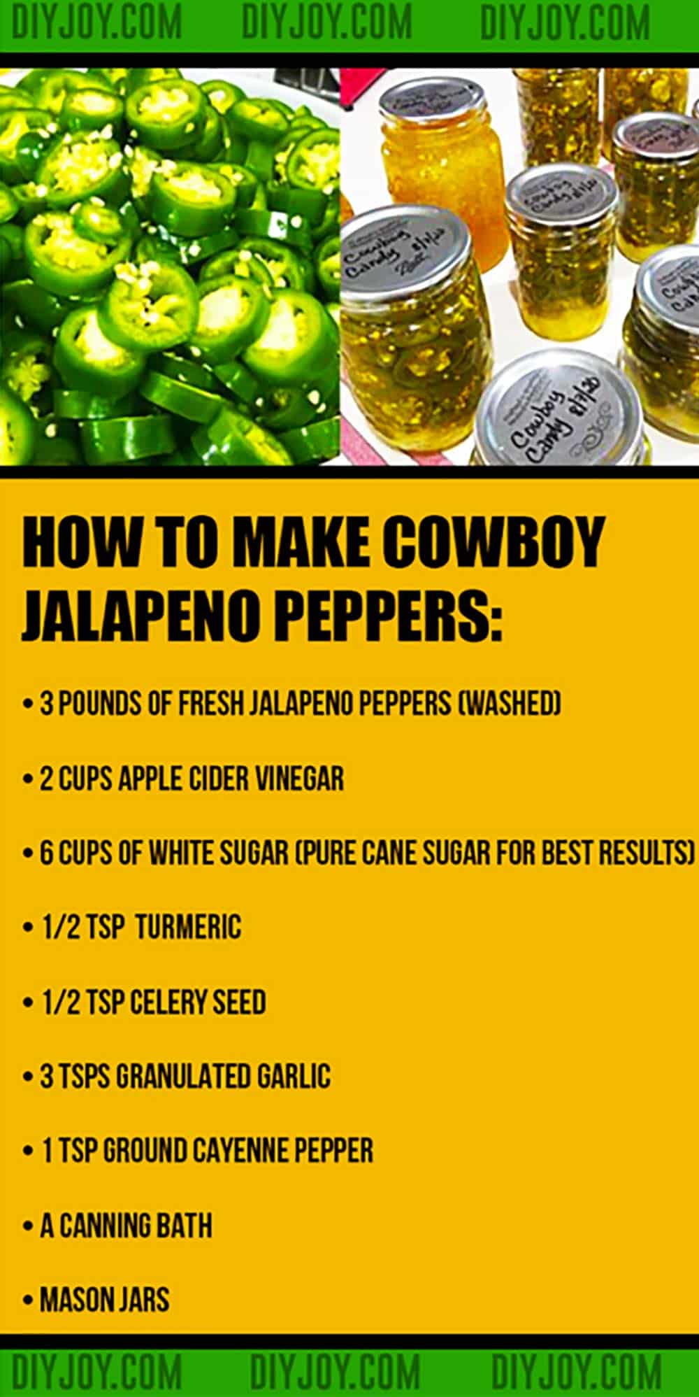 Easy Canning ideas for Jalapenos - How to Make Candy Jalapeno Poppers Recipe - Southern and Country Style Cooking Ideas