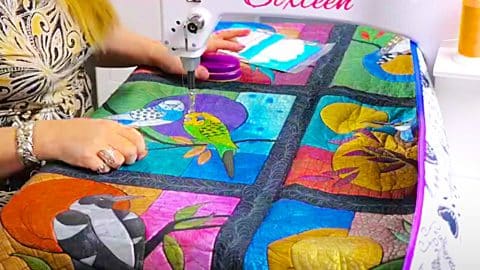 How To Sew A Large Quilt On A Small Machine | DIY Joy Projects and Crafts Ideas