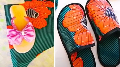 How To Make Morning Slippers | DIY Joy Projects and Crafts Ideas
