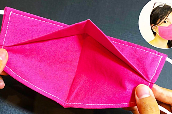 How To Make A No Fog Face Mask - Handmade Face Mask - Easy To Sew