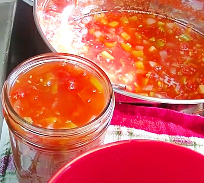 Homemade Canning Recipe - How To Can Tomatoes And Chilis - Copycat Rotel For Cheese Dip