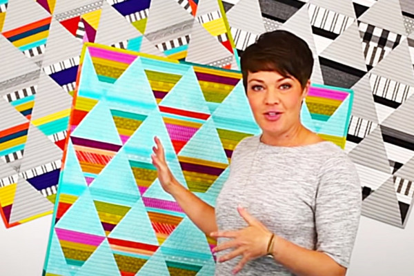 How To Make a Scrap Quilt - Free Quilt Pattern - Jelly Roll Quilt