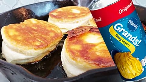 How To Make Stovetop Biscuits With Canned Biscuits | DIY Joy Projects and Crafts Ideas