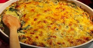 Potato, Spinach, And Mushroom Casserole Recipe