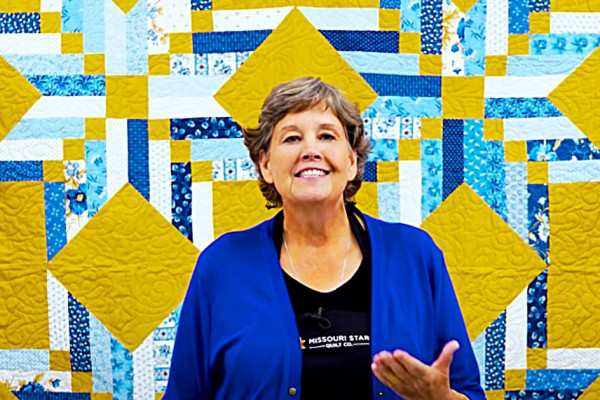 How To Make A Starstruck Quilt With Jenny Doan - Quilt Tutorial - Missouri Star Quilt Company