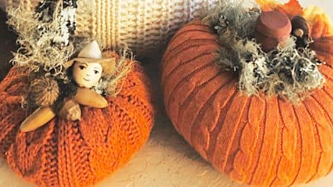 How To Make Dollar Tree Sweater Pumpkins | DIY Joy Projects and Crafts Ideas