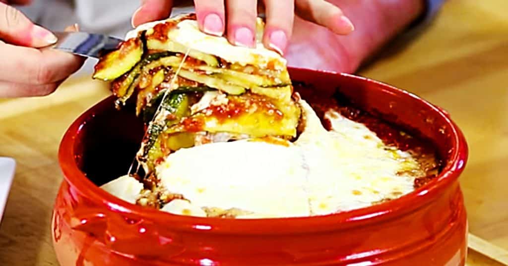 How To make Zucchini Parmesan - Easy Italian Recipe - Homemade Zucchini Casserole