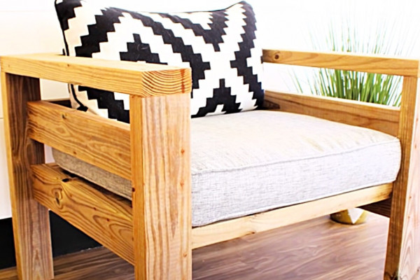 $30 DIY Chair - Furniture Making Ideas - DIY Easy Chair