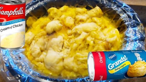 5-Ingredient Crockpot Chicken And Dumplings Recipe | DIY Joy Projects and Crafts Ideas