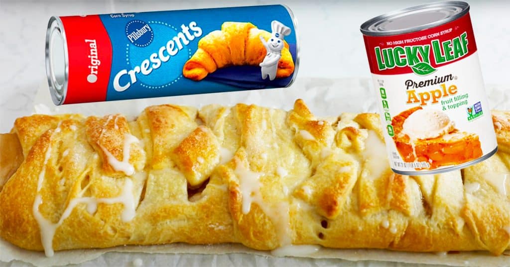 Apple Strudel With Canned Crescent Rolls - Canned Crescent Rolls Recipe - Easy Recipes
