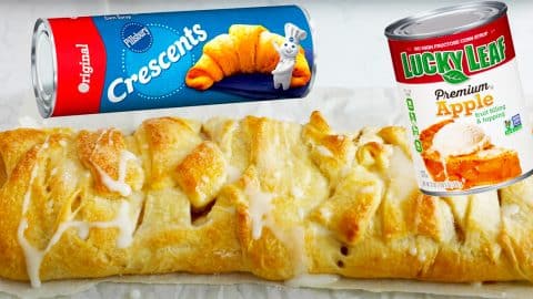 Apple Strudel With Canned Crescent Rolls | DIY Joy Projects and Crafts Ideas