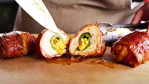 Bacon-Wrapped Jalapeno BBQ Chicken Recipe | DIY Joy Projects and Crafts Ideas
