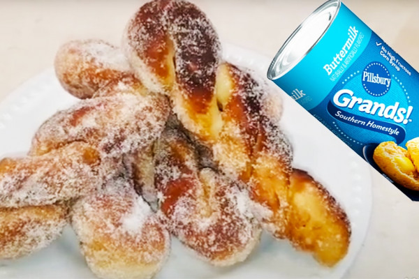 Canned Biscuit Sugar Twist Donut Recipe - Canned Biscuits Recipes