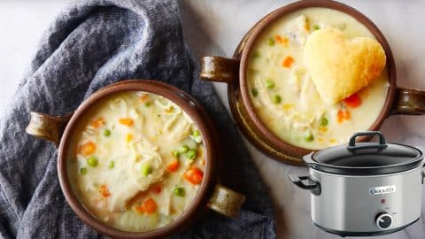 Crockpot Chicken Pot Pie Soup Recipe | DIY Joy Projects and Crafts Ideas