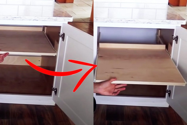 DIY $10 Roll Outs For Kitchen Cabinets | Tips and Hacks | DIY Kitchen Hacks
