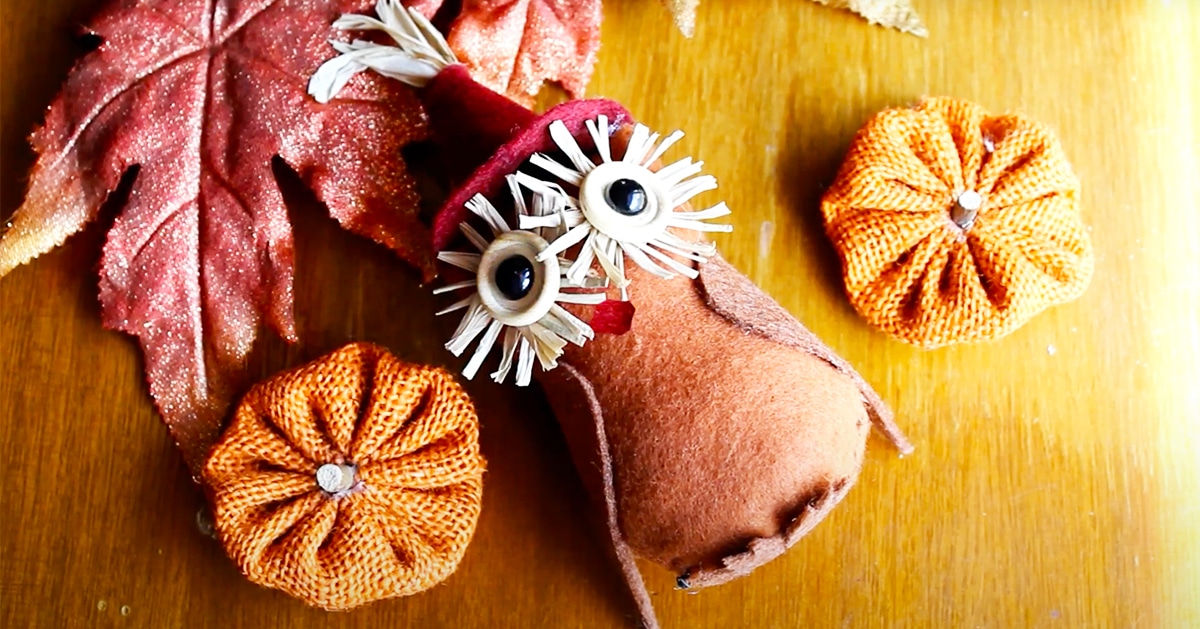 DIY Felt Owls | DIY Joy Projects and Crafts Ideas