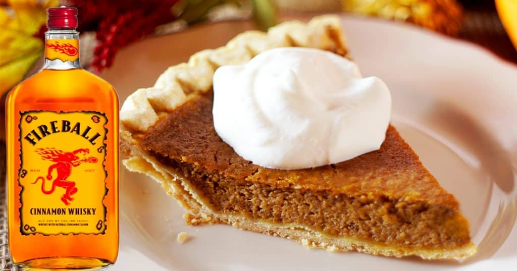 Fireball Whiskey Pumpkin Pie - Pumpkin Pie Recipes - Fireball Recipes