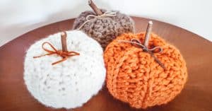 How To Crochet Rustic Pumpkins