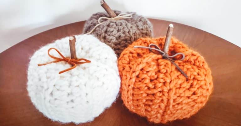 How To Crochet Rustic Pumpkins - DIY Joy
