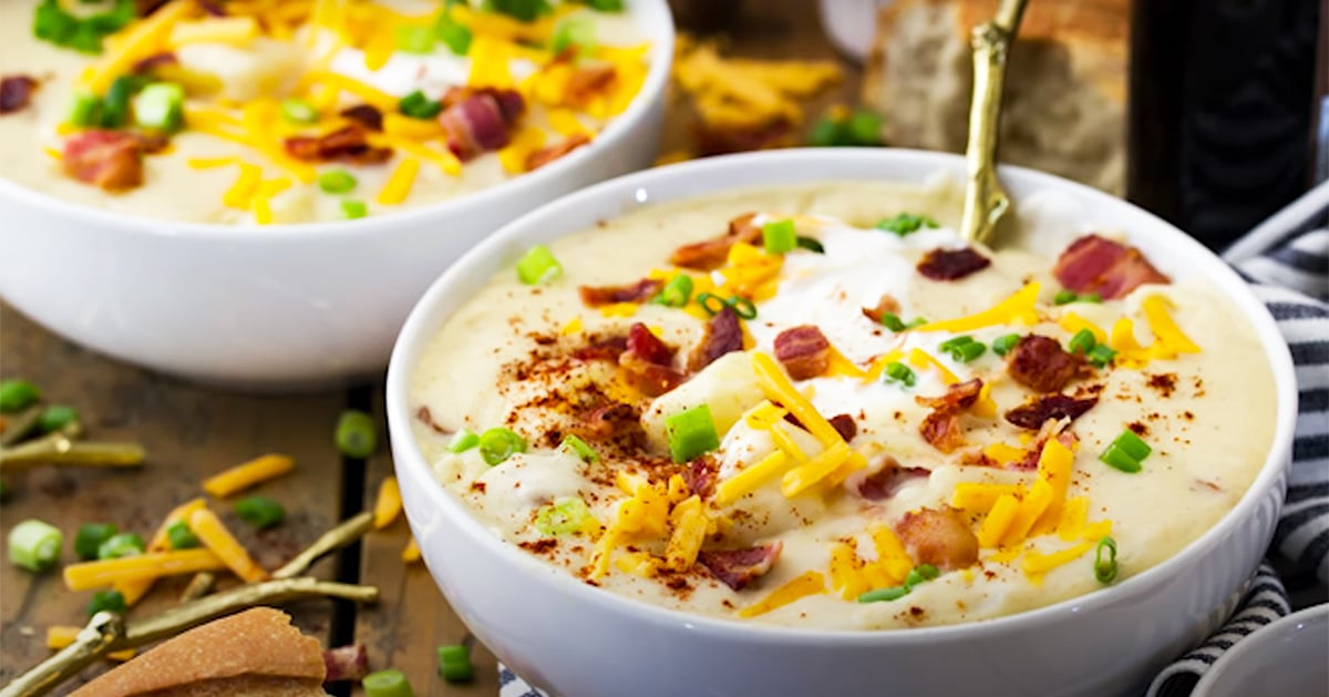 How To Make Loaded Baked Potato Soup