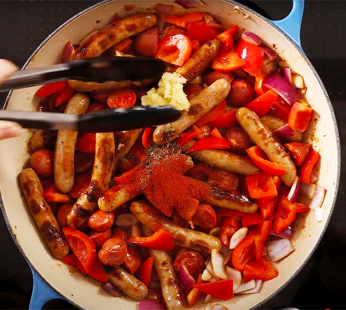 Use One-Pot To Make Sausage and Bean Casserole - Comfort Food Recipes