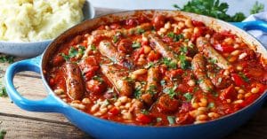 One-Pot Sausage And Bean Casserole