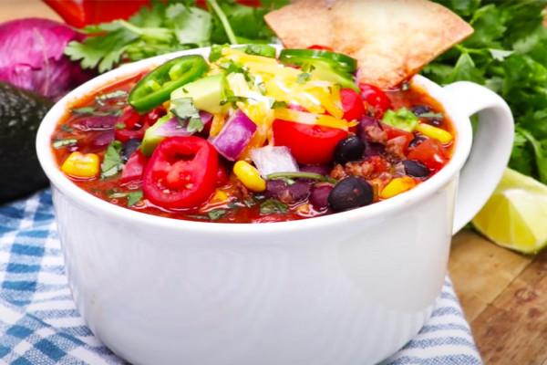 How To Make Taco Soup - Soup Recipes - Taco Soup Recipes