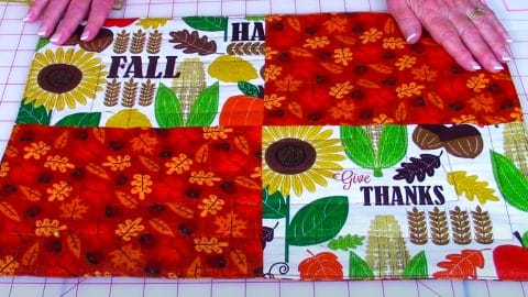 How To Sew Fall Placemats | DIY Joy Projects and Crafts Ideas