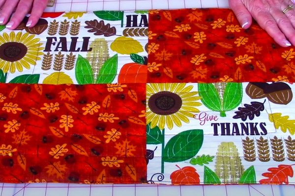 How To Sew Fall Placemats - The Sewing Channel Room