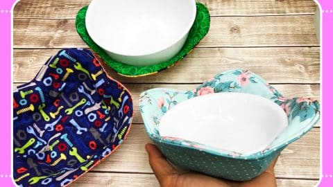 How To Sew A Bowl Cozy | DIY Joy Projects and Crafts Ideas