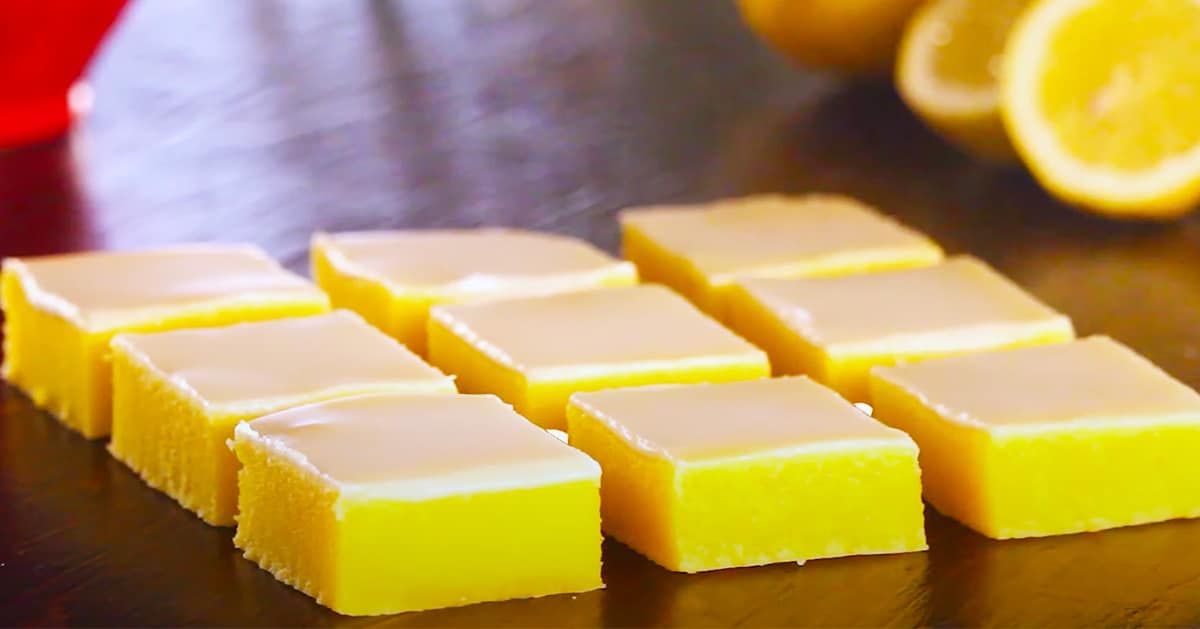 Lemon Brownies Recipe | DIY Joy Projects and Crafts Ideas